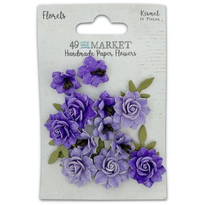 49 & Market - Collection «Florets » couleur «Kismet» 12pcs